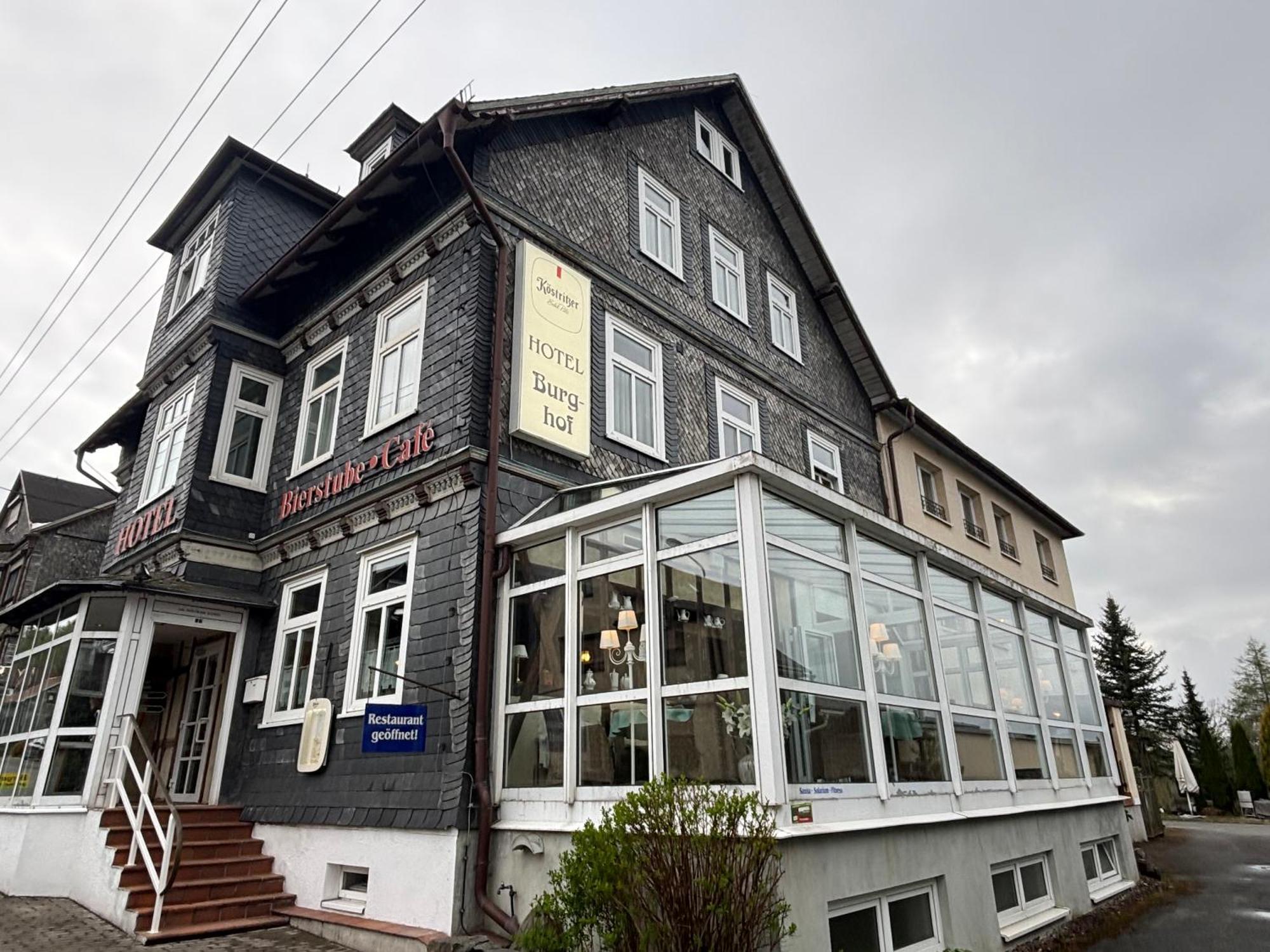 Hotel Burghof Oberweißbach Exteriör bild
